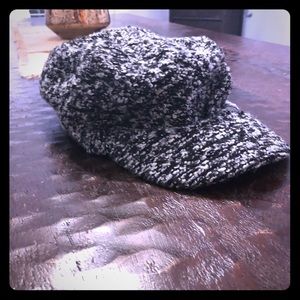 Apt 9 Cabbie hat - black/gray/white